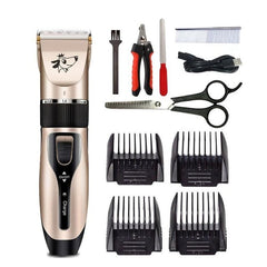 Professional Pet Dog Hair Trimmer Animal Grooming Clippers Low-noise Cat Cutter Machine Shaver Electric Scissor Clipper