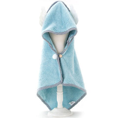 Cute Pet Dog Towel Soft Drying Bath Pet Towel For Dog Cat Hoodies Puppy Super Absorbent Bathrobes Cleaning Necessary supply