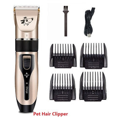 Pet Electric Clipper Rechargeable Low-noise USB Pet Dog Hair Trimmer Shaving Electric Cat Dog Hair Trimmer Grooming Cutter 2019