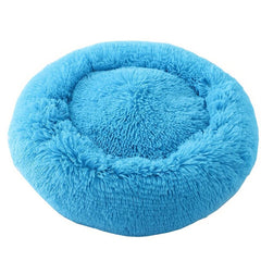 VIP LINK - Dog Long Plush Dounts Beds Calming Bed Hondenmand Pet Kennel Super Soft Fluffy Comfortable for Large Dog / Cat House