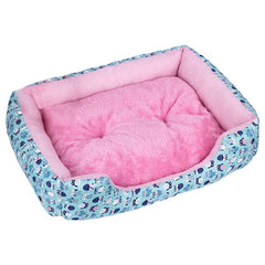 6 Size Pet Bed Dog Warm Pad Winter Mat Striped Pet Products Small Medium Large Big Size Easy to Clean Kennel Waterproof Pet Nest