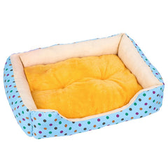 6 Size Pet Bed Dog Warm Pad Winter Mat Striped Pet Products Small Medium Large Big Size Easy to Clean Kennel Waterproof Pet Nest