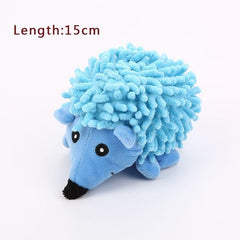 Fun Pet Dog Toys Puppy Chew Squeaker Toy Squeaky Plush Sound Animal Shape Molar Toys Pet Training Dog Toy