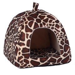 Soft Strawberry Pet Dog Cat House Kennel Foldable Doggy Winter Warm Cushion Basket Animal Tent Bed Dogs Pet Product