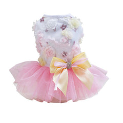 Summer Dog Dress Pet Dog Clothes for Small Dog Wedding Dress Skirt Puppy Clothing Spring Pet Clothes Chihuahua Yorkie