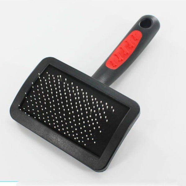 Pet Comb Stainless Steel Needle Comb For Hair Bath Massage Grooming Slicker Brush Pet Cleaning Supplies Dog Shedding